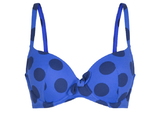 LingaDore Beach Blaze blue/black padded bikini bra