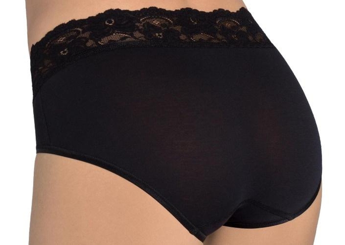Sloggi Romance Midi black brief Sloggi Romance Midi black brief