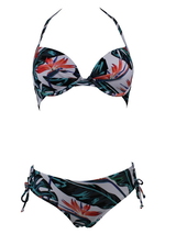 Mila Paradise Bloom white/print padded bikini bra