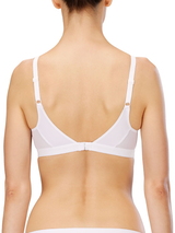 Naturana Light white sport bra