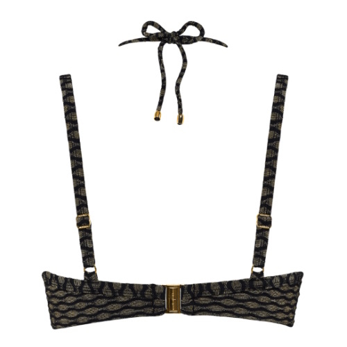 Marlies Dekkers Swimwear Holi Vintage black/gold padded bikini bra Marlies Dekkers Swimwear Holi Vintage black/gold padded bikini bra