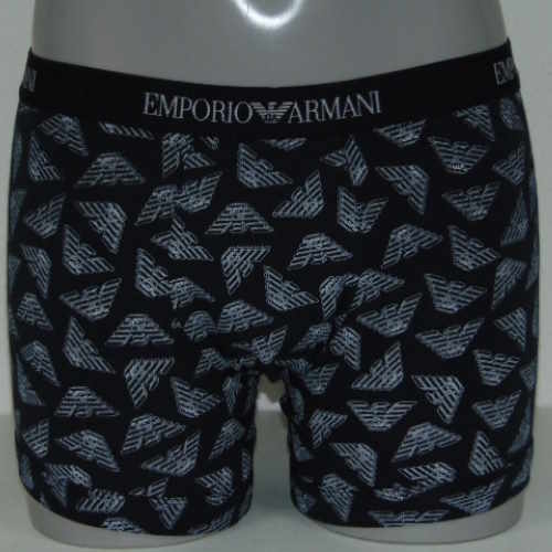 Armani Logo black/print boxershort