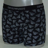 Armani Logo black/print boxershort