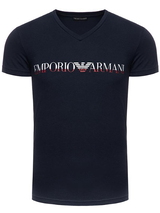 Armani Logo navy blue fashion