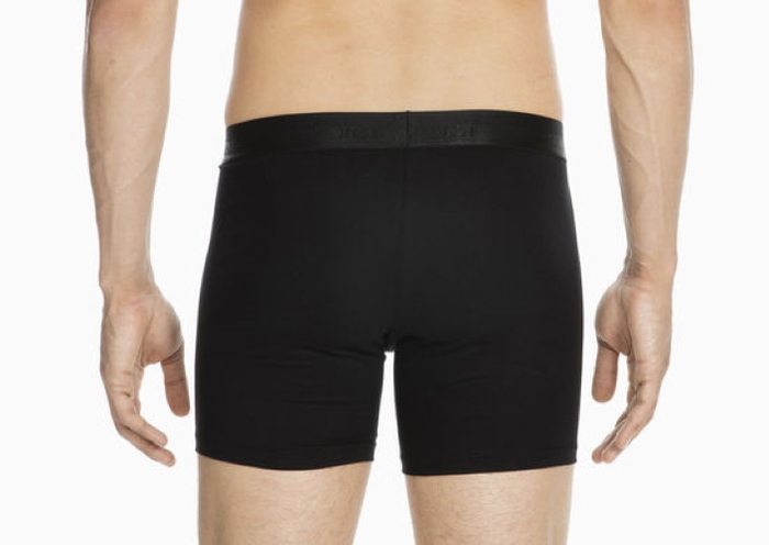 HOM HO1 black boxer short HOM HO1 black boxer short