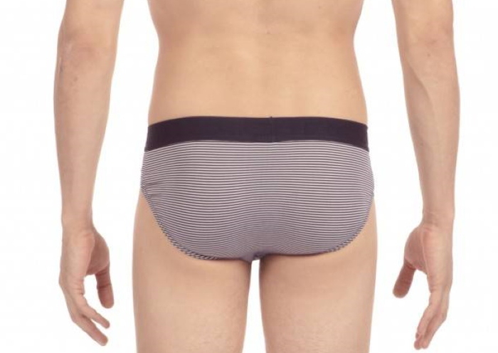 HOM Simon navy/white men brief HOM Simon navy/white men brief
