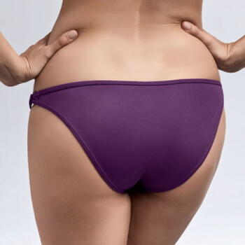 MARLIES DEKKERS MUSUBI Purple bikini slip 2cm