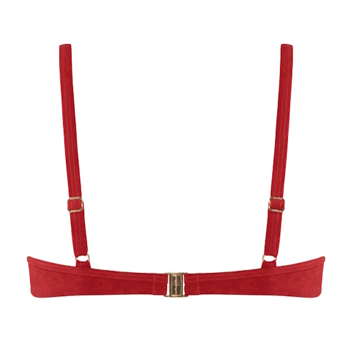 Marlies Dekkers Swimwear Puritsu red padded bikini bra Marlies Dekkers Swimwear Puritsu red padded bikini bra