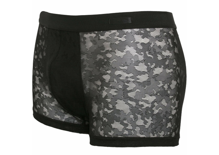 HOM Canopee black boxer short HOM Canopee black boxer short