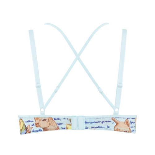 Marlies Dekkers No Te Olvido blue/multicolor non-padded bra Marlies Dekkers No Te Olvido blue/multicolor non-padded bra