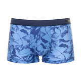 HOM Flowery blue/print boxershort