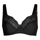 LingaDore Daily Full Coverage black soft-cup bra