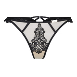 Fuel For Passion Lacy black/skin thong