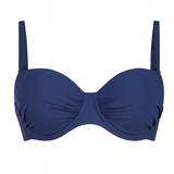 Rosa Faia Beach Cosima navy blue padded bikini bra