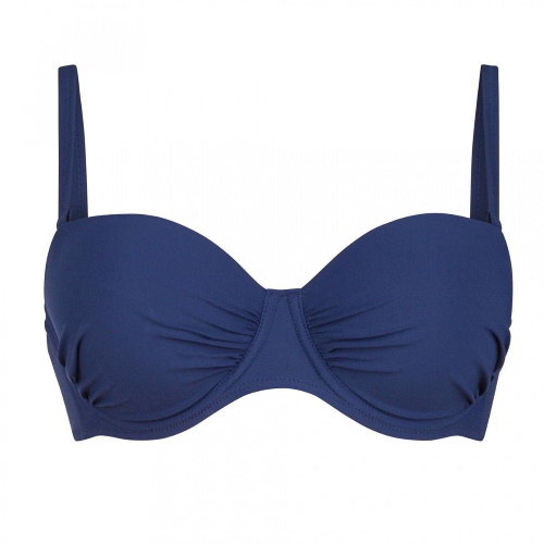 Rosa Faia Swimwear Cosima navy blue padded bikini bra Rosa Faia Swimwear Cosima navy blue padded bikini bra
