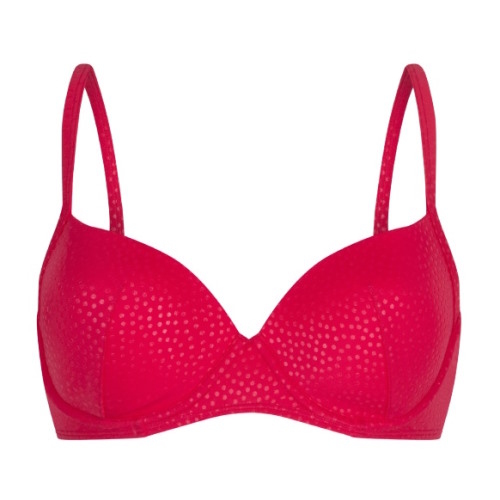 LingaDore Beach Eden red padded bikini bra LingaDore Beach Eden red padded bikini bra