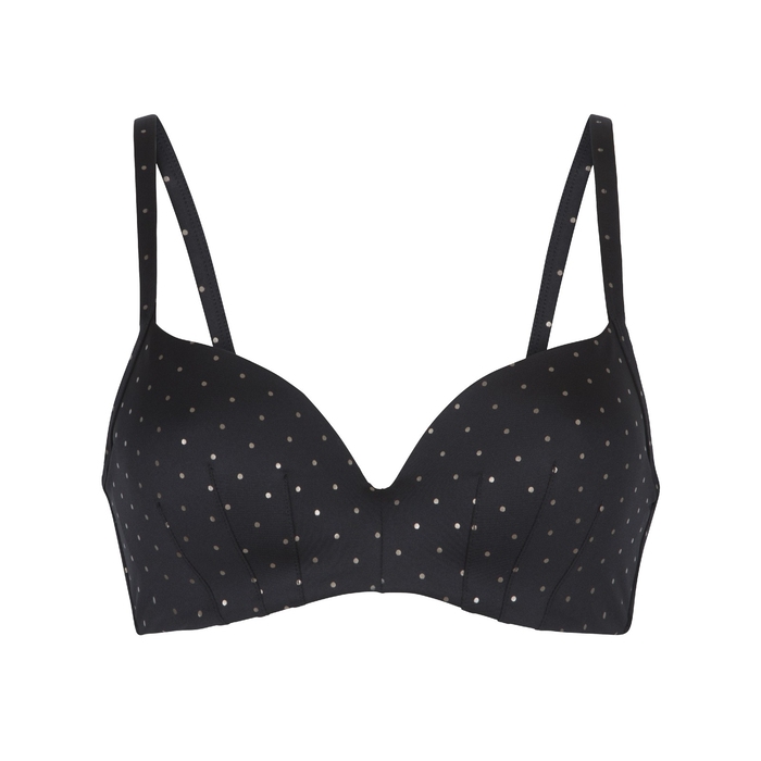 LingaDore Beach Trinxa black padded bikini bra LingaDore Beach Trinxa black padded bikini bra
