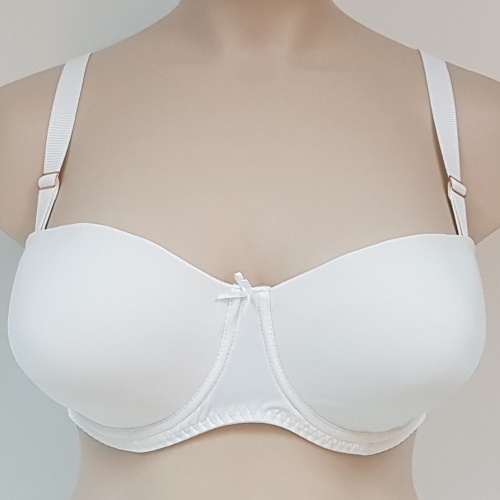 After Eden D-Cup & Up Piazza ivory padded bra