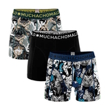 Muchachomalo Iconic Art print/black boxershort