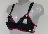 Fuel For Passion Elise black/red soft-cup bra