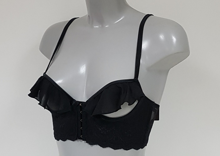 DDO Special F4P black non-padded bra DDO Special F4P black non-padded bra