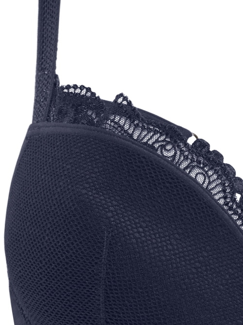Marlies Dekkers Mauritshuis navy blue push up bra Marlies Dekkers Mauritshuis navy blue push up bra