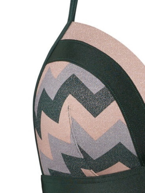 Marlies Dekkers Courage green/print wireless bra Marlies Dekkers Courage green/print wireless bra