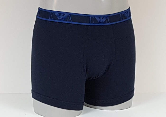 Armani Men's Basamento navy/blue boxer short Armani Men's Basamento navy/blue boxer short