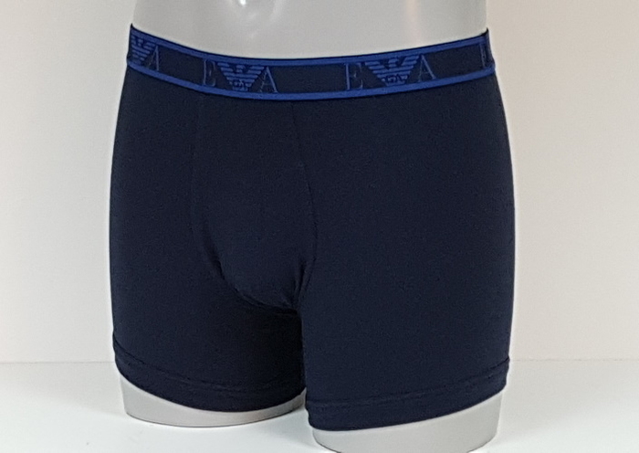 Armani Men's Basamento navy/blue boxer short Armani Men's Basamento navy/blue boxer short