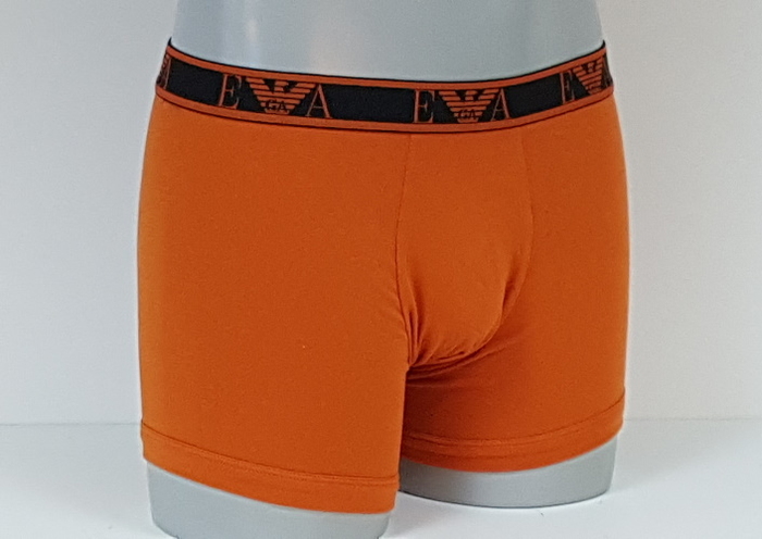 Armani Men's Eagle orange boxer short Armani Men's Eagle orange boxer short
