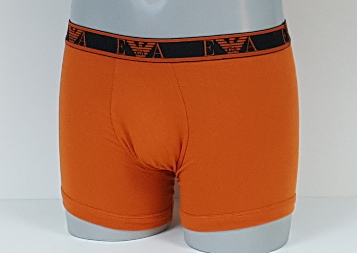 Armani Men's Eagle orange boxer short Armani Men's Eagle orange boxer short