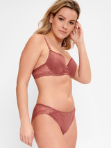 LingaDore Sable sable red padded bra