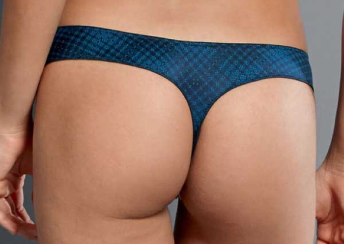 Rosa Faia Caroline blue thong Rosa Faia Caroline blue thong