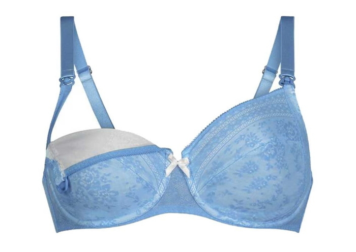 Anita Maternity Fleur blue nursing bra Anita Maternity Fleur blue nursing bra