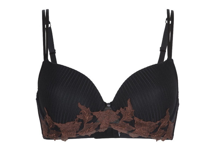 LingaDore Caviar Raisin black/brown padded bra LingaDore Caviar Raisin black/brown padded bra