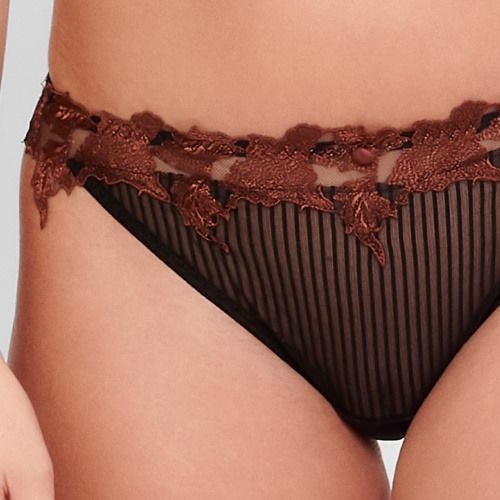LingaDore Caviar Raisin black/brown thong LingaDore Caviar Raisin black/brown thong