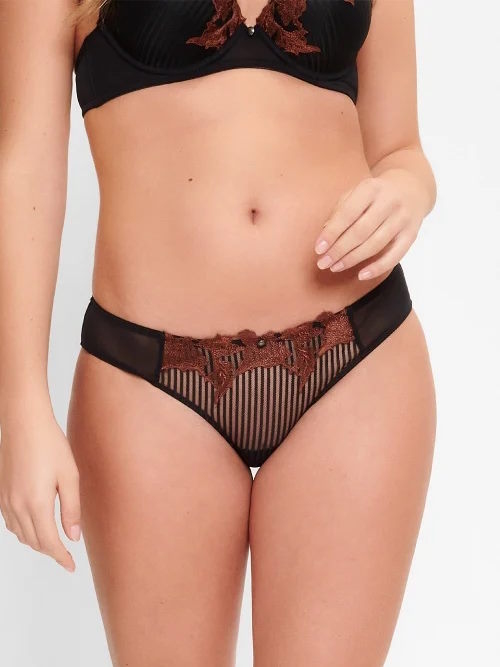 LingaDore Caviar Raisin black/brown brief LingaDore Caviar Raisin black/brown brief