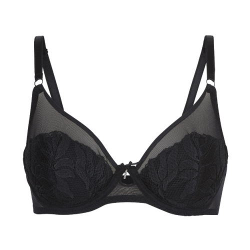LingaDore Black Flower black padded bra LingaDore Black Flower black padded bra