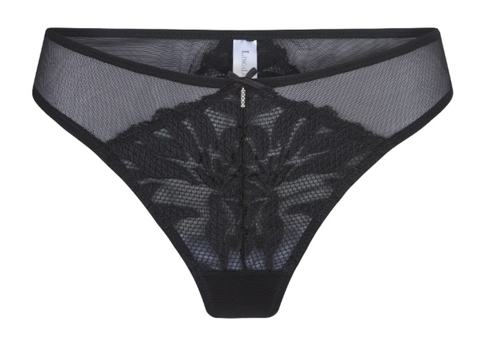 LingaDore Black Flower black thong LingaDore Black Flower black thong