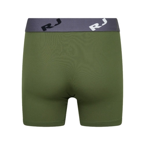 RJ Bodywear Men Pure Color  green sport boxershort RJ Bodywear Men Pure Color  green sport boxershort