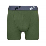 RJ Bodywear Men Pure Color  green micro boxershort
