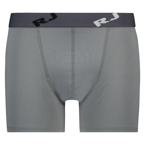 RJ Bodywear Men Pure Color  mole grey micro boxershort