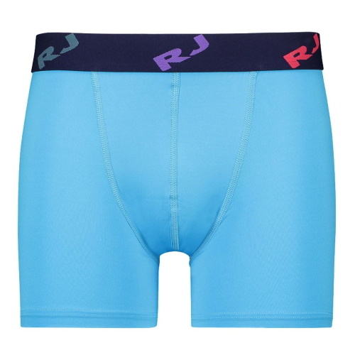 RJ Bodywear Men Pure Color  aqua micro boxershort