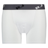 RJ Bodywear Men Pure Color  white micro boxershort