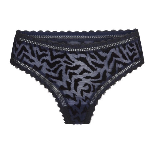 LingaDore Black Iris blue/black thong LingaDore Black Iris blue/black thong