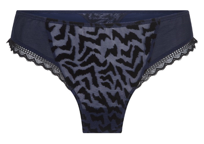 LingaDore Black Iris blue/black brief LingaDore Black Iris blue/black brief