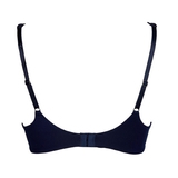 After Eden Moon navy/red soft-cup bra