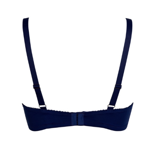 After Eden D-Cup & Up Marinte blue/black padded bra After Eden D-Cup & Up Marinte blue/black padded bra