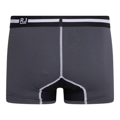 RJ Bodywear Men Happy Balls black/grey sport boxershort RJ Bodywear Men Happy Balls black/grey sport boxershort