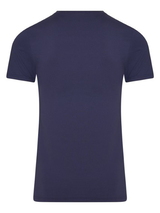 RJ Bodywear Men Pure Color  navy blue shirt